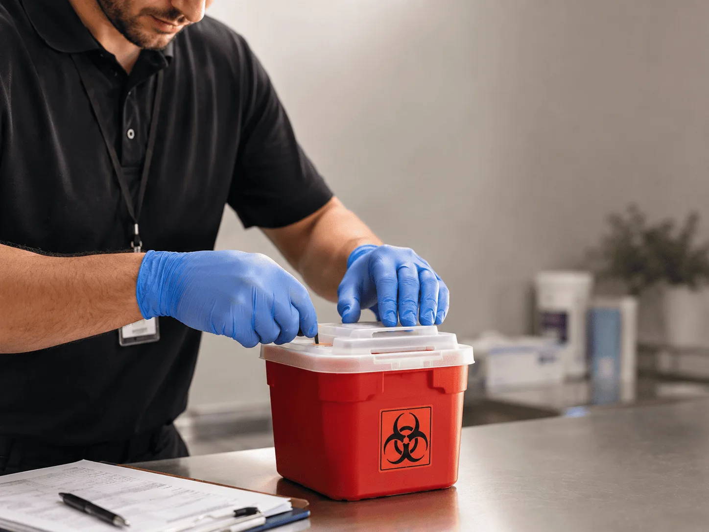Why choose Sharps Waste Disposal in Silverwood, MI